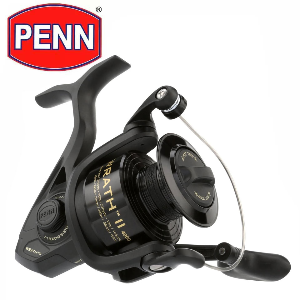 Abu Garcia Reel Max - PENN WRATH II Spinning Reel 2500-8000