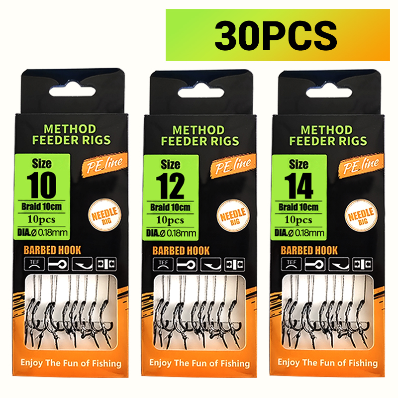 Carp Fishing Rigs Pre Tied, Me - đánh giá và giá Fishing Hook Assortment