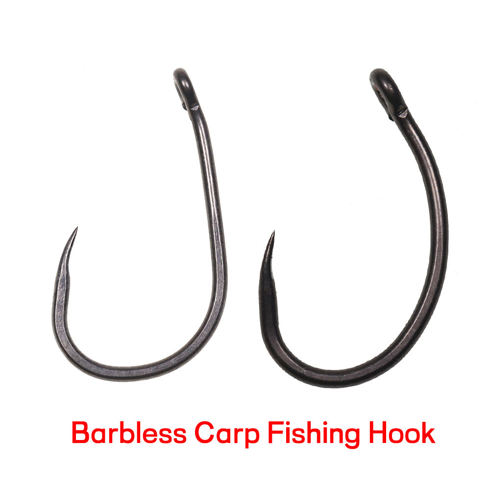 50PCS Matt Black Carp Fishing  - đánh giá và giá Fishing Hook Assortment