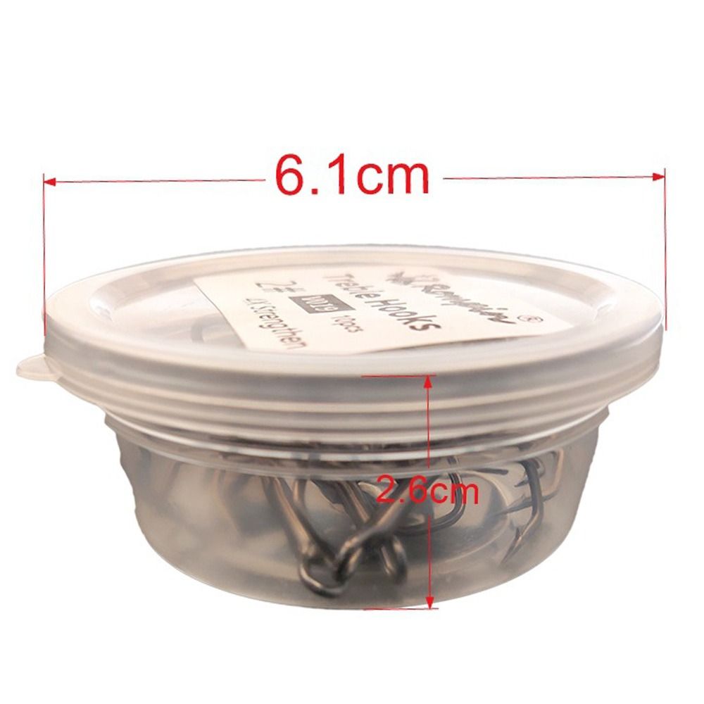10Pcs Treble Hooks 14#-2# Salt - đánh giá và giá Fishing Hook Assortment