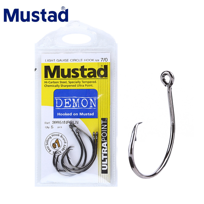 Mustad 39951 # Móc Câu Cá Hình - đánh giá và giá Fishing Hook Circle