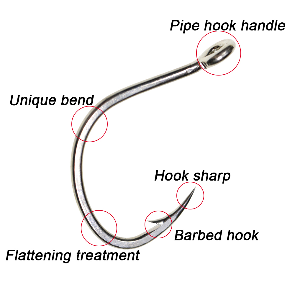 ICERIO 10 Phát Sáng Lớp Phủ Ch - đánh giá và giá Fishing Hook Circle