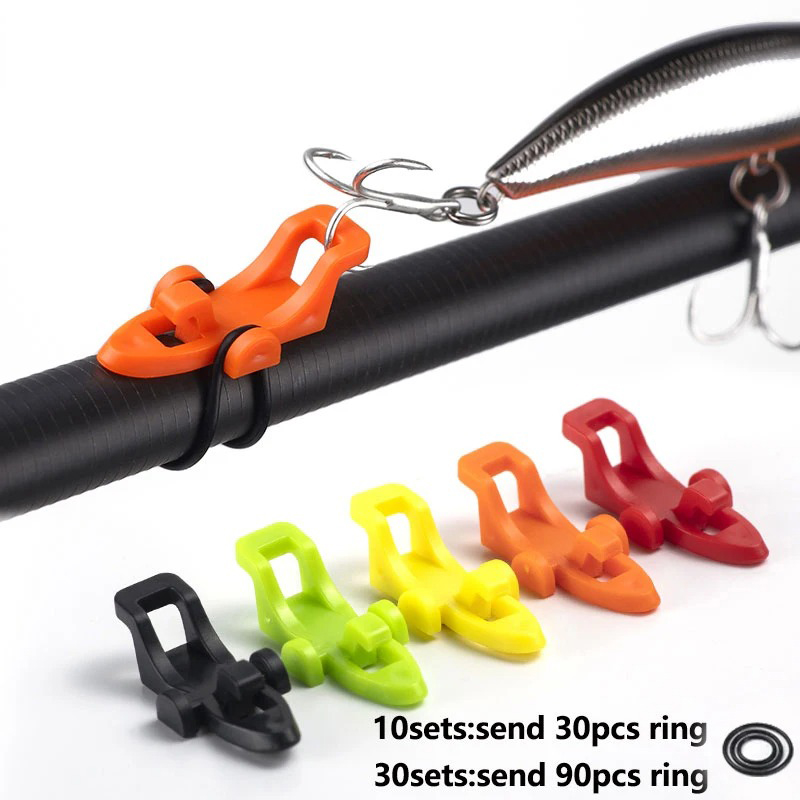 10-30pcs Fishing Rod Pole Hook - đánh giá và giá Fishing Hook Jig